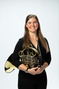 Molly Norcross French horn and Wagner tuba player